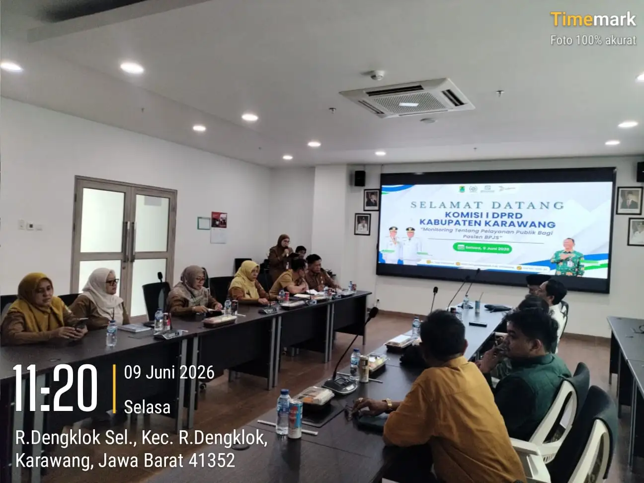Komisi I DPRD Karawang Monitoring Pelayanan Kesehatan di RSUD Rengasdengklok