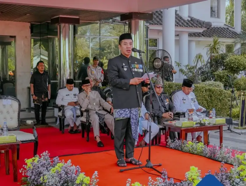 Hardiknas 2026, Bupati Aep Tekankan Komitmen Tingkatkan Sarana Pendidikan