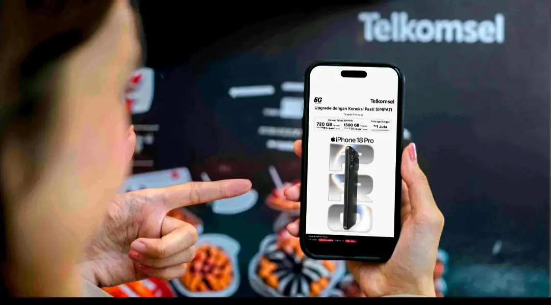 iPhone 18 Pro dan iPhone 18 Pro Max Kini Tersedia, Telkomsel Lengkapi dengan Pilihan Bundling Halo dan SIMPATI