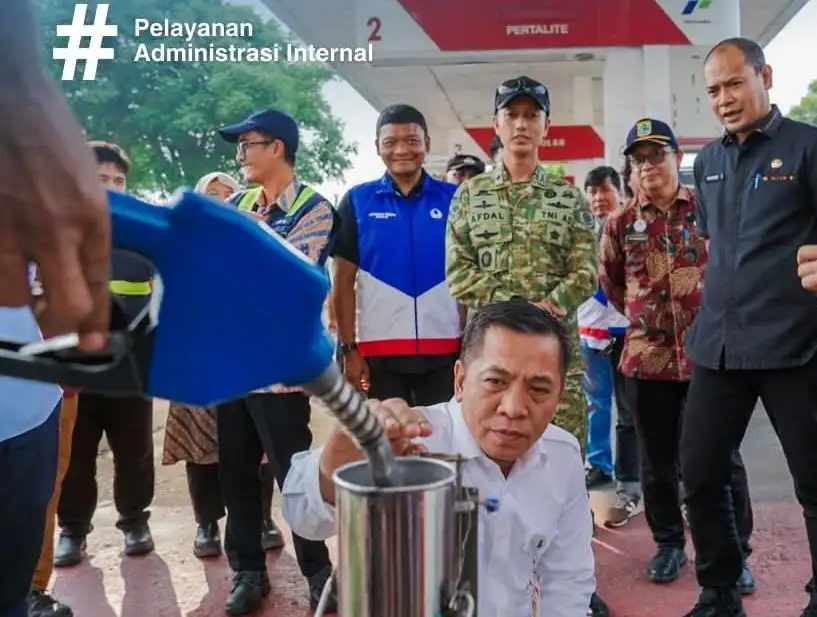 Bupati Karawang Aep Syaepuloh Pastikan Stok BBM Aman Jelang Arus Mudik Lebaran