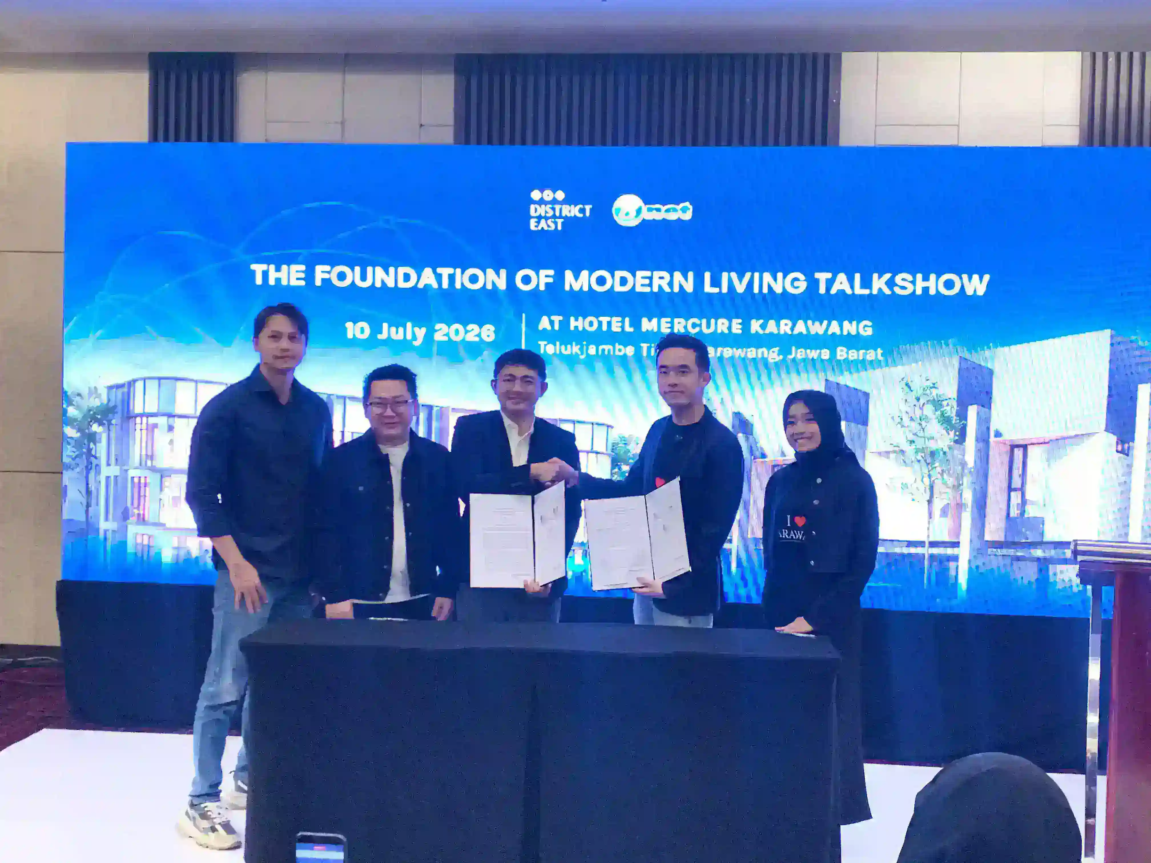 District East dan BNET Jalin Kemitraan Strategis untuk Membangun Ekosistem Smart and Green Living di  Karawang