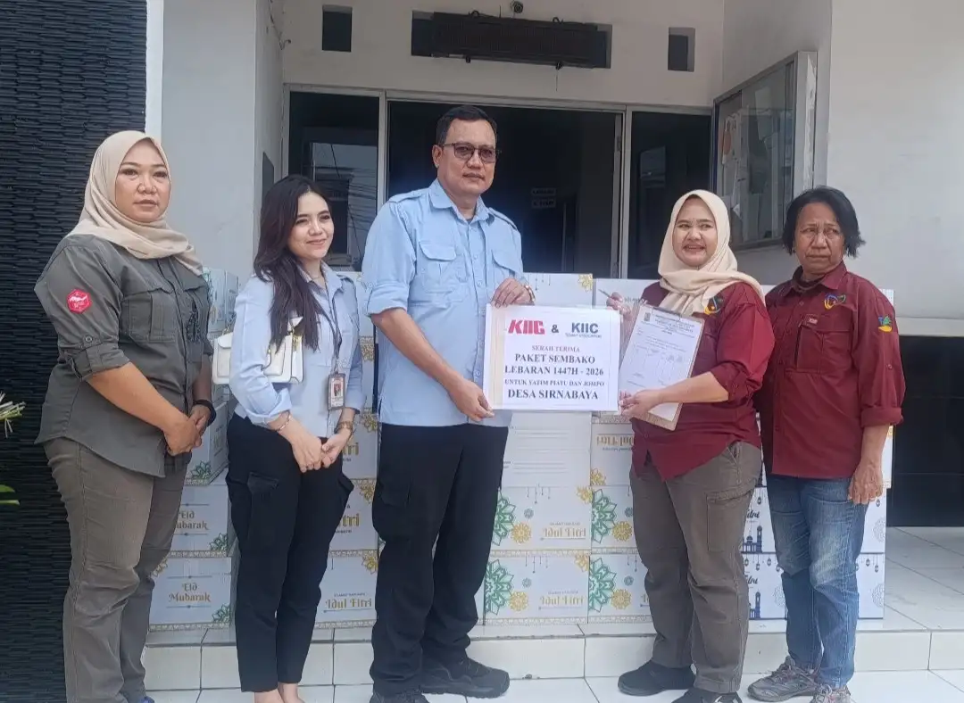 Tenant Association KIIC Salurkan 2.218 Paket Sembako Sambut Idul Fitri 1447 H