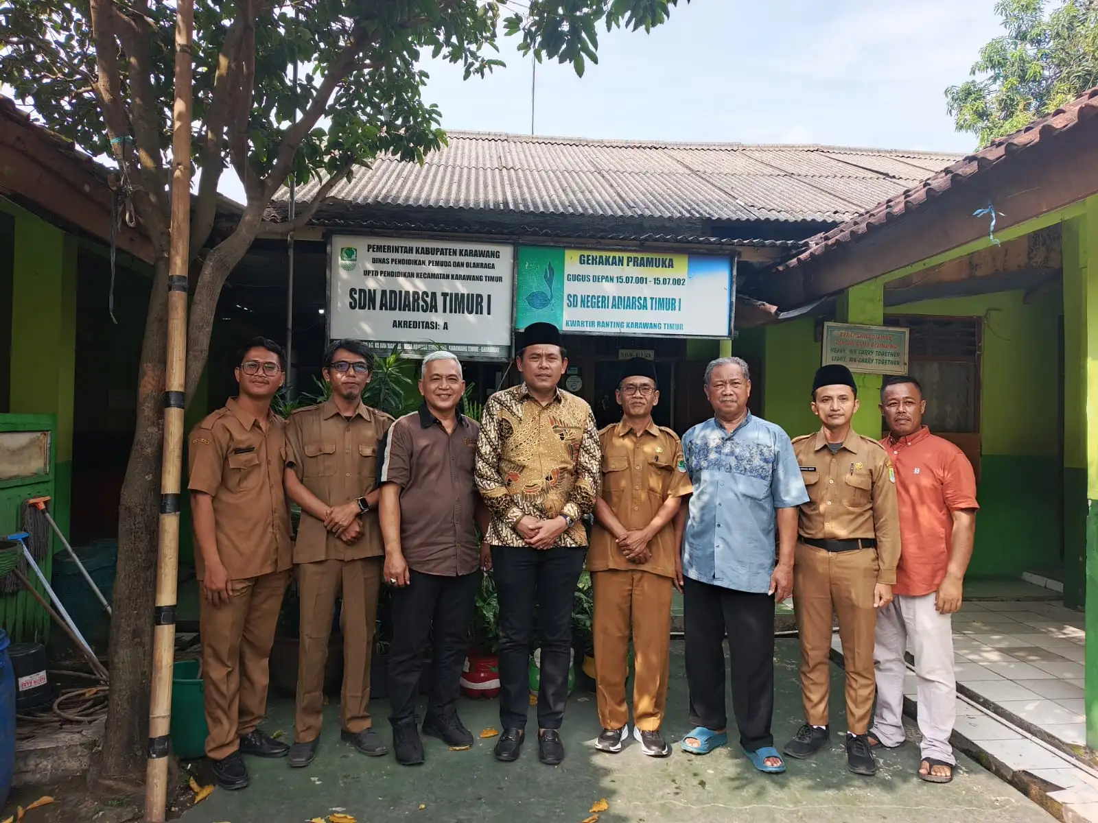 Ketua DPRD Karawang Tinjau kondisi SDN Adiarsa Timur 