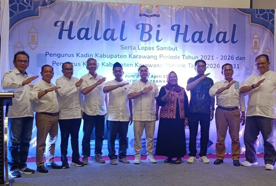 Halal bihalal dan Pisah Sambut KADIN Karawang Perkuat Silaturahmi Antar Pengurus 