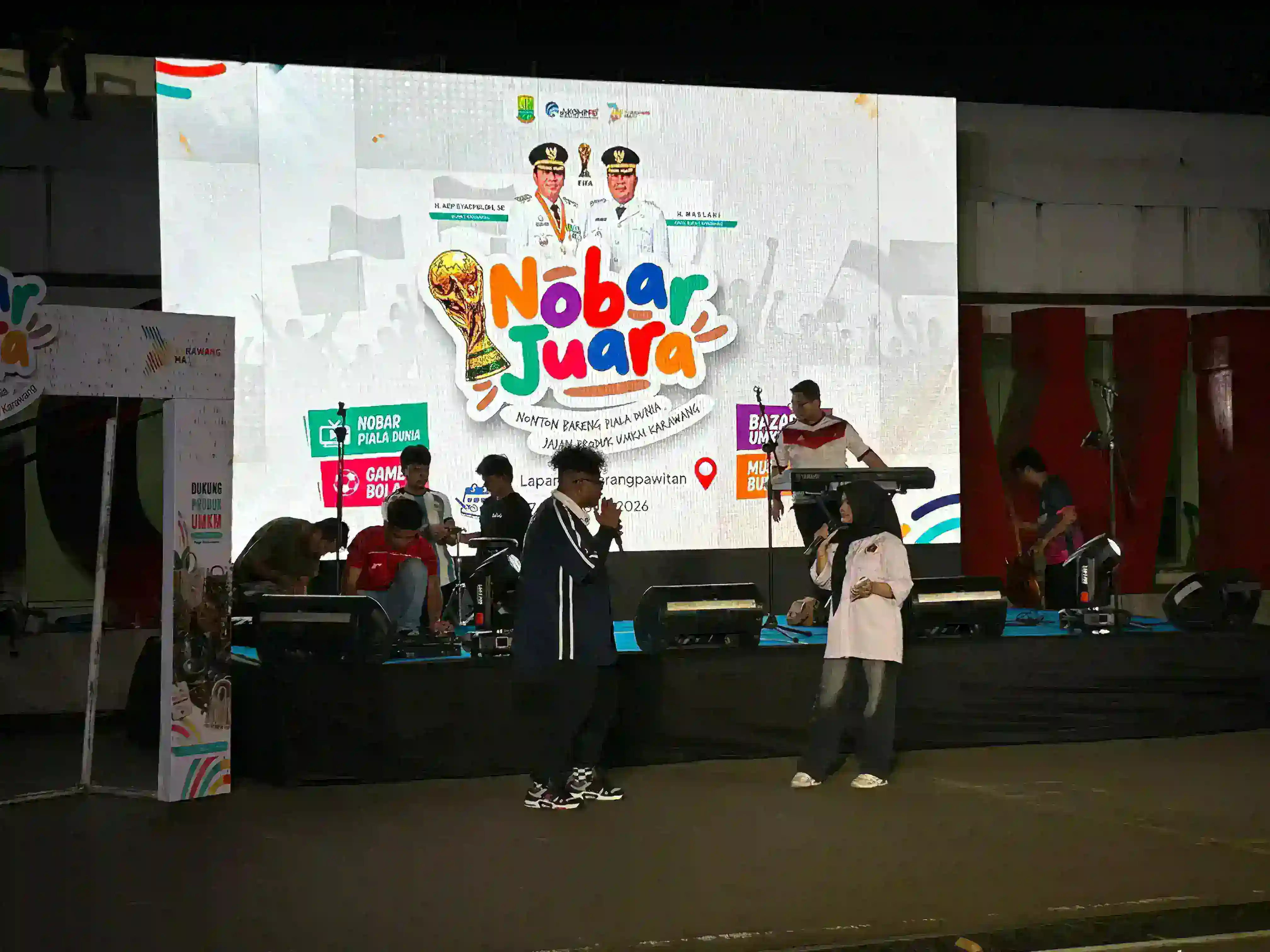 Pemkab Karawang Gelar Nobar Piala Dunia 2026