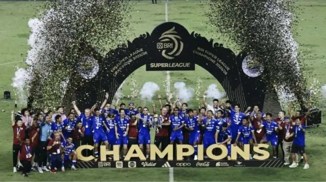 Persib Bandung Ukir Sejarah Hattrick di Liga Indonesia 