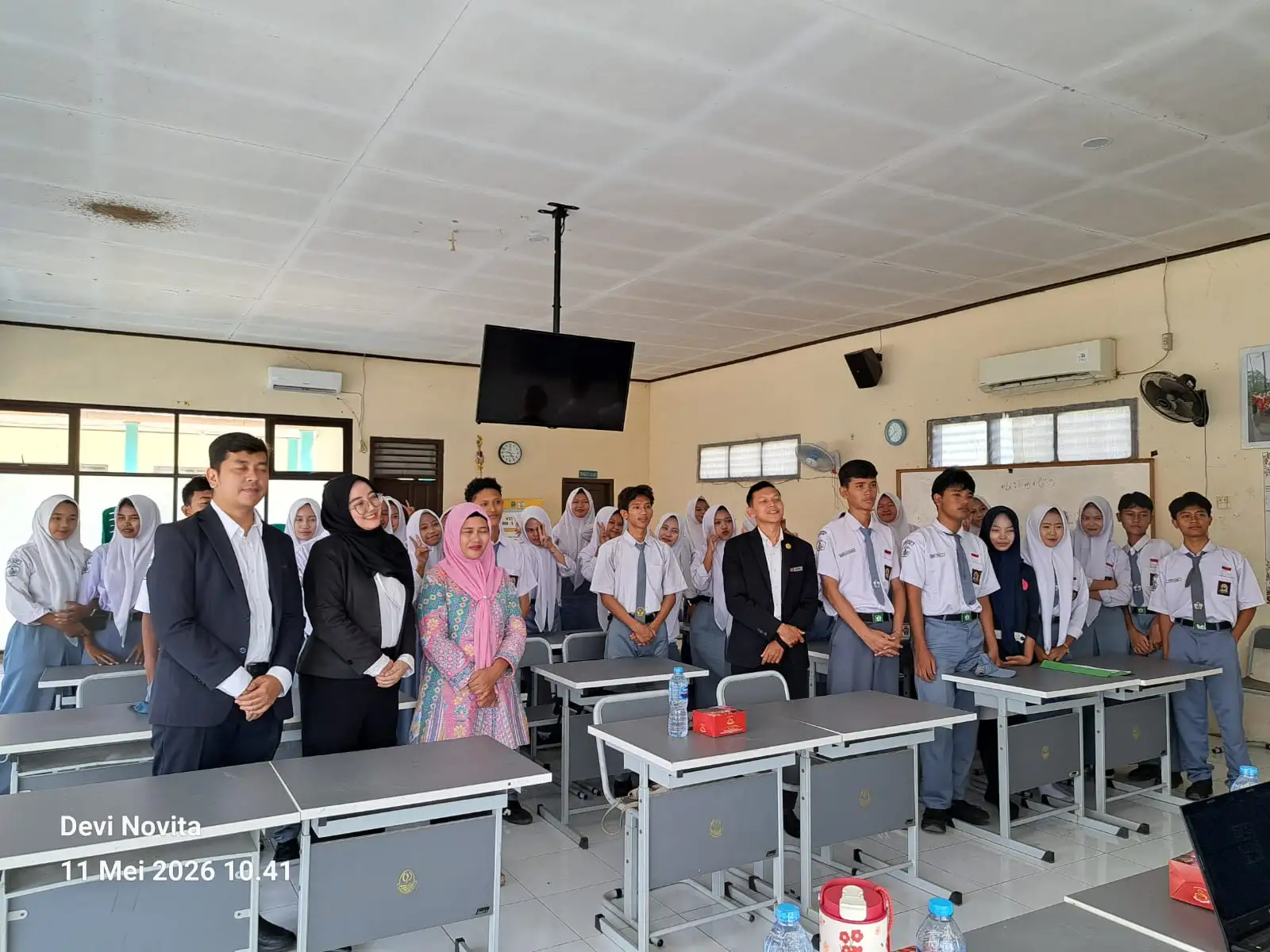 Brits Hotel Gelar Sharing Session Ke  Siswa Jurusan Perhotelan SMK Negeri 1 Karawang 