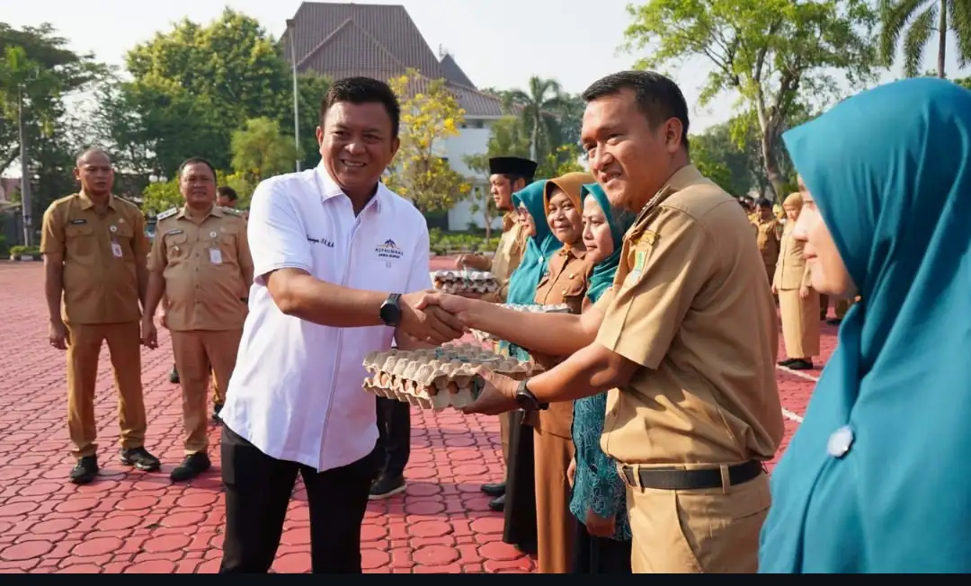 ASPRUMNAS Distribusikan 28,5 Ton Telur untuk Pencegahan Stunting di Karawang 